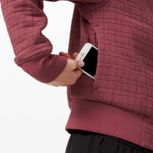 Lululemon reversible water repellant zip Serene Travels bomber jacket - Picture 7 of 10